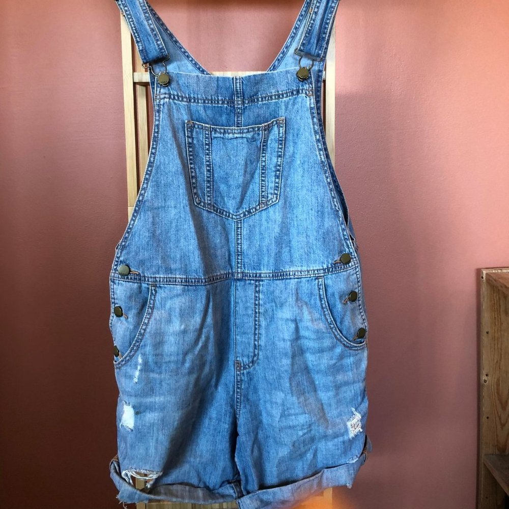 Vintage Overall Shorts